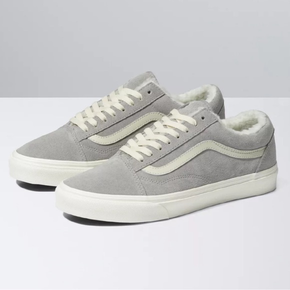 VGUC- Vans ‘Custom’ Suede/Sherpa Old Skool Unisex Sneaker - Picture 2 of 11